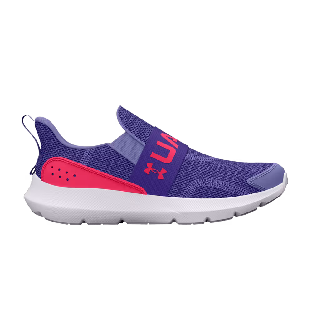 Under Armour Surge 3 Slip PS Purple Ice Pink Shock