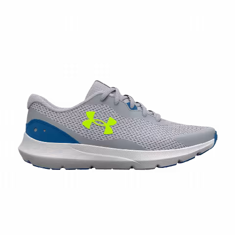 Under Armour Surge 3 GS 'Grey High Vis Yellow'