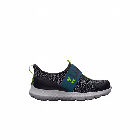 Under Armour Surge 3 Slip TD 'Black Static Blue'
