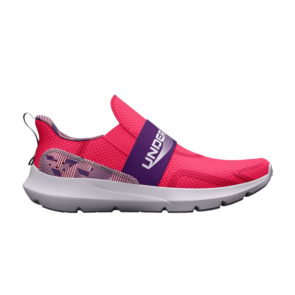 Under Armour Surge 3 Slip PS Pink Shock
