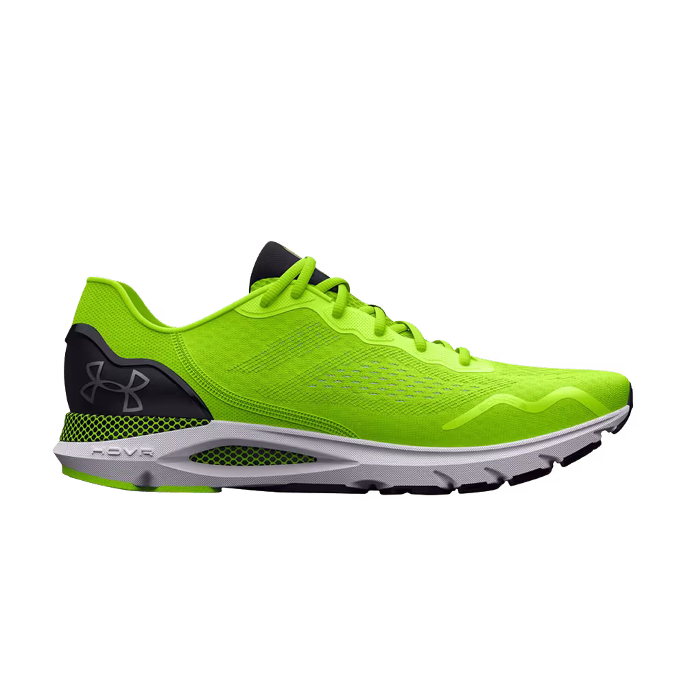 Under Armour HOVR Sonic 6 2E Wide Lime Surge Black