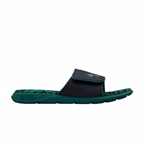 Under Armour Ignite Pro Graphic Footbed Slide 'Coastal Teal Camo'