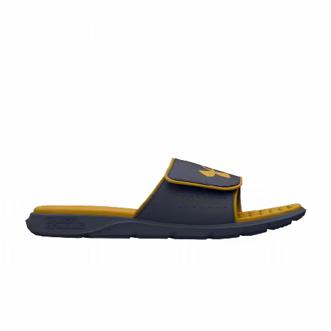 Under Armour Ignite Pro Slide 'Downpour Grey Yellow'