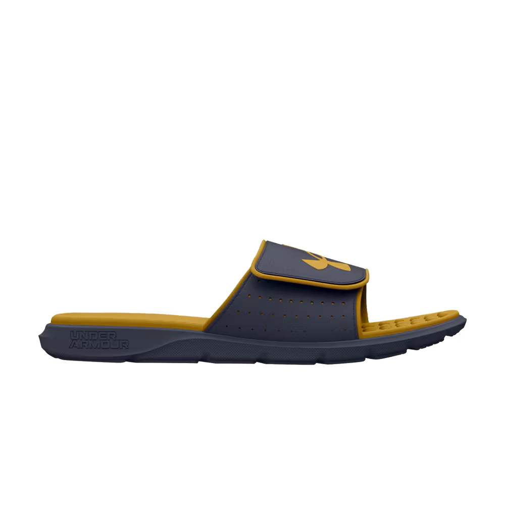Under Armour Ignite Pro Slide Downpour Grey Yellow