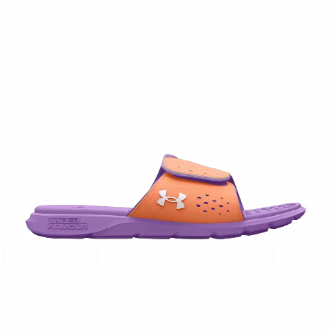 Under Armour Ignite Pro Slide GS 'Orange Tropic Digi Purple'