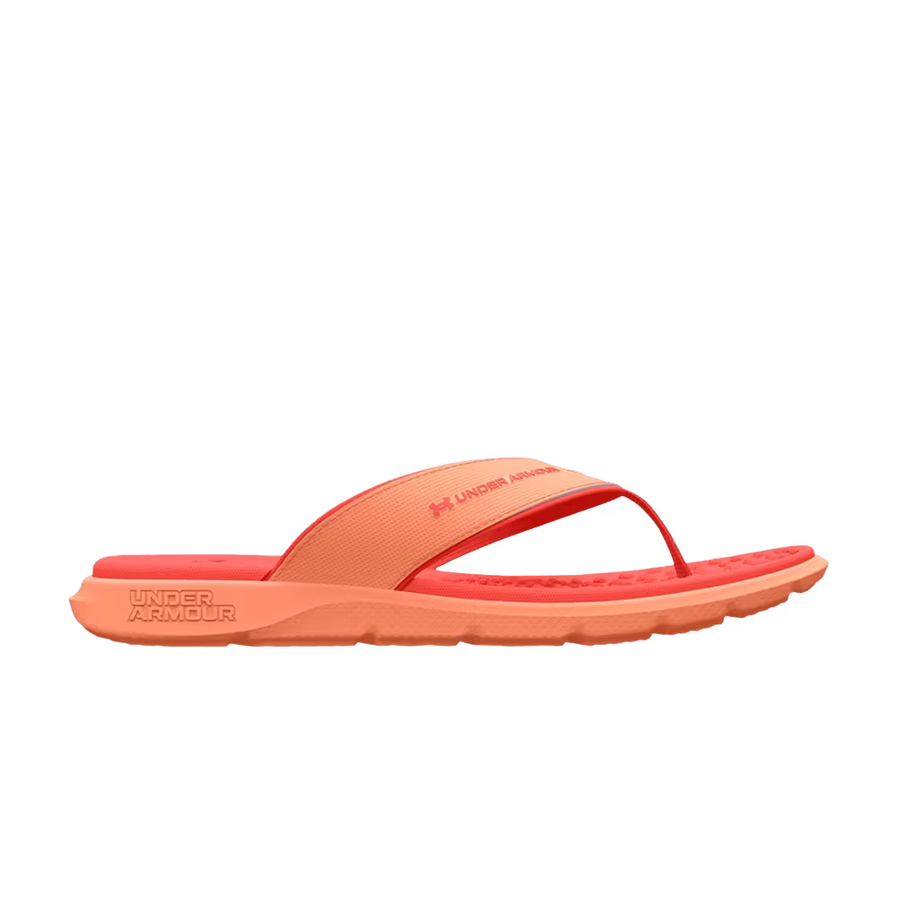 Under Armour Women's Ignite Pro Marbella Sandal Orange Tropic