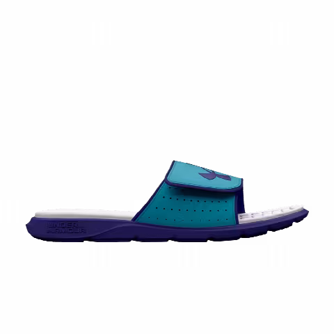 Under Armour Ignite Pro Graphic Slide GS 'Sonar Blue Surf'