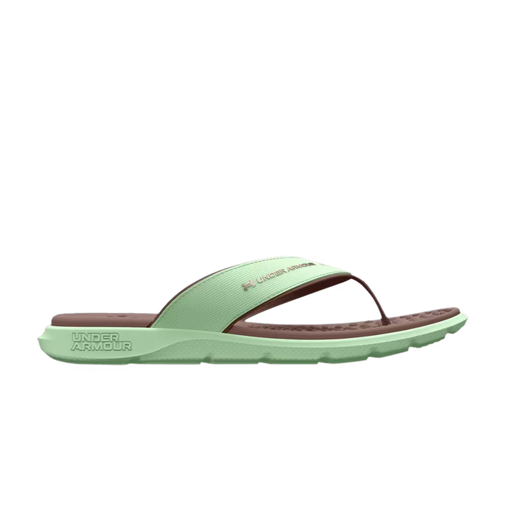 Under Armour Women's Ignite Pro Marbella Sandal Aqua Foam Sugar Cane