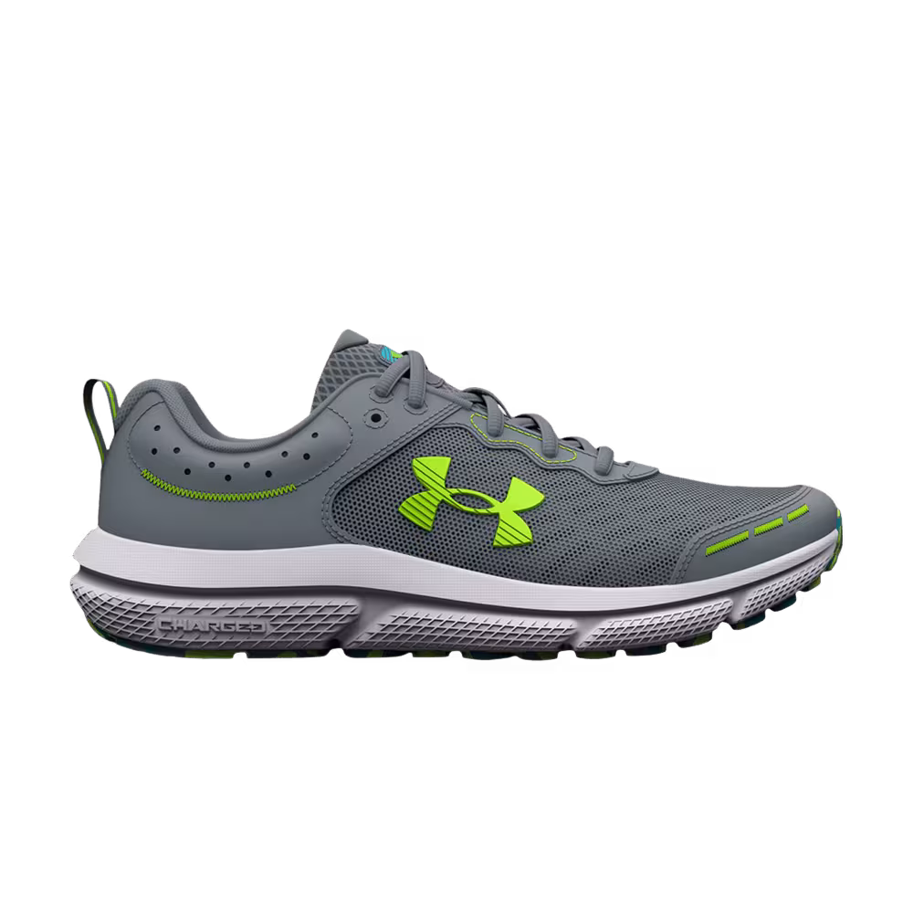 Under Armour Assert 10 AC GS Wide Gravel Lime Surge