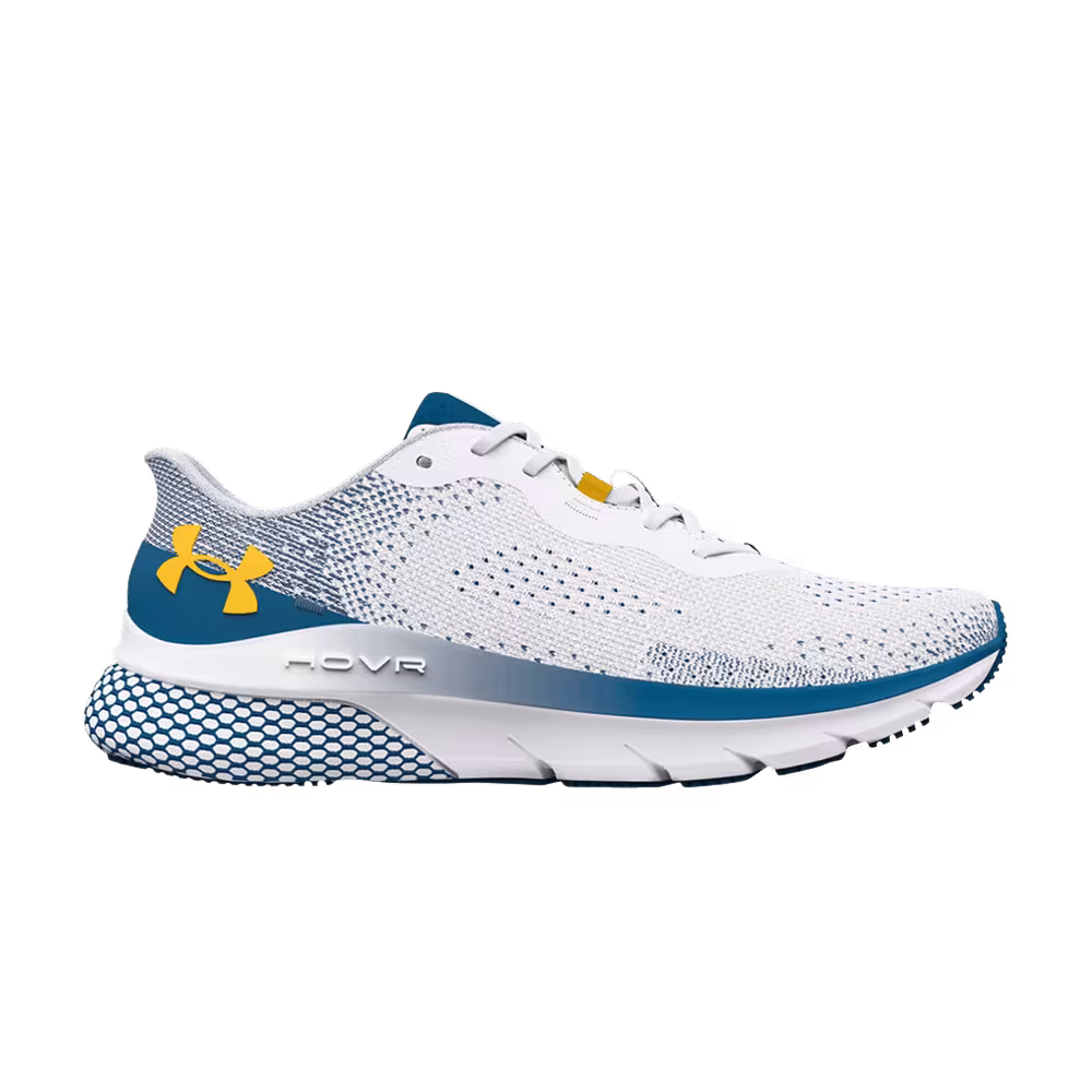 Under Armour HOVR Turbulence 2 GS White Blue Gold