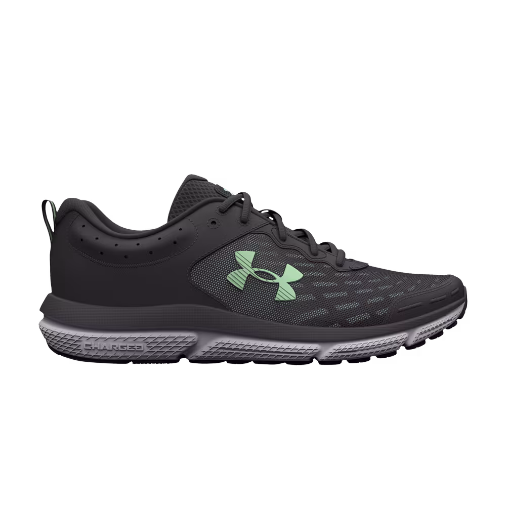Under Armour Women's Charged Assert 10 Jet Grey Aqua Foam