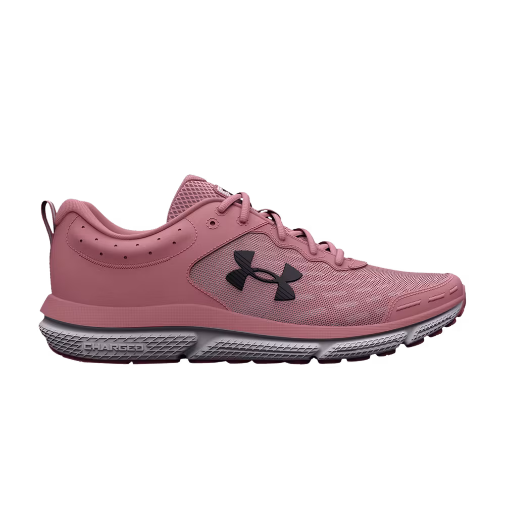 Under Armour Women's Charged Assert 10 Wide Pink Elixir