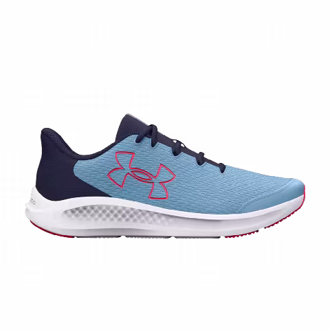Under Armour Charged Pursuit 3 GS 'Big Logo - Blizzard Pink Shock'