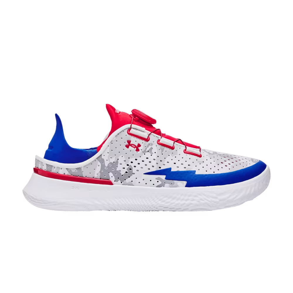Under Armour SlipSpeed GS Red White Blue Camo