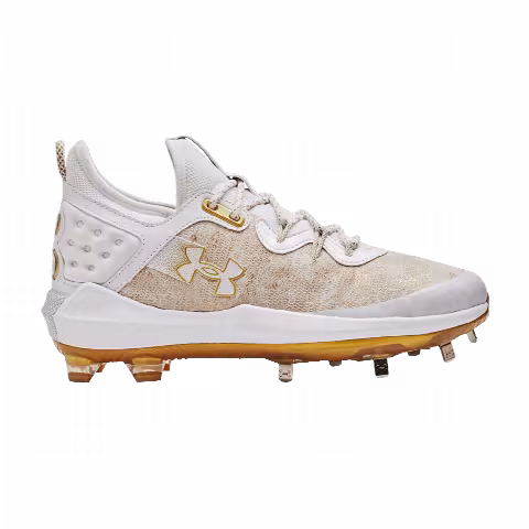 Under Armour Harper 8 Low ST 'White Metallic Gold'