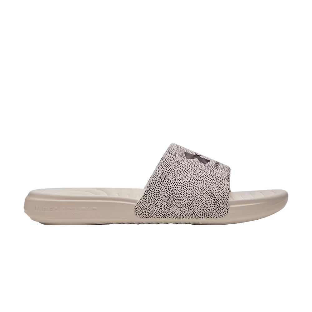 Under Armour Women's Ansa Graphic Slide Animal Print