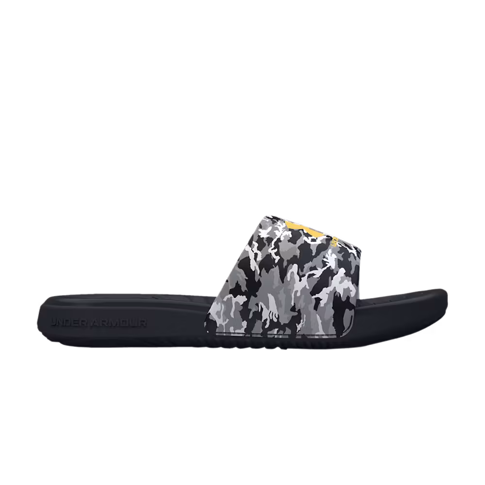 Under Armour Ansa Graphic Slide GS Black Mod Grey Camo