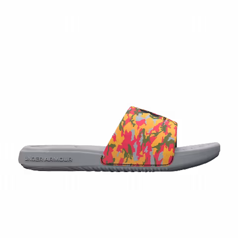 Under Armour Ansa Graphic Slide GS 'Mod Grey Beta Camo'