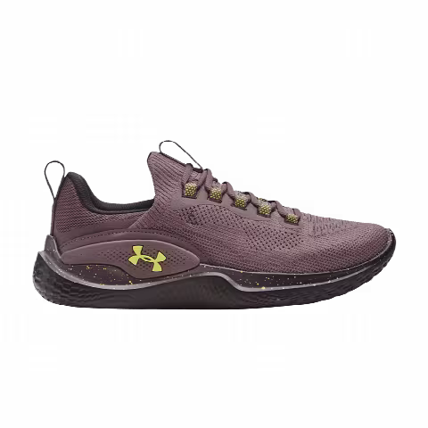 Under Armour Flow Dynamic 'Ash Taupe Lime Yellow'