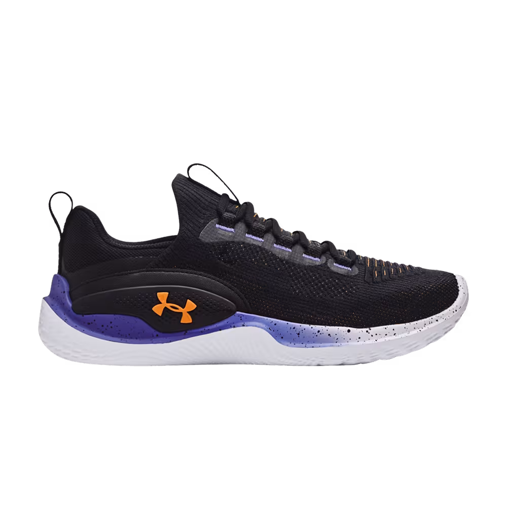 Under Armour Flow Dynamic Black Electric Purple
