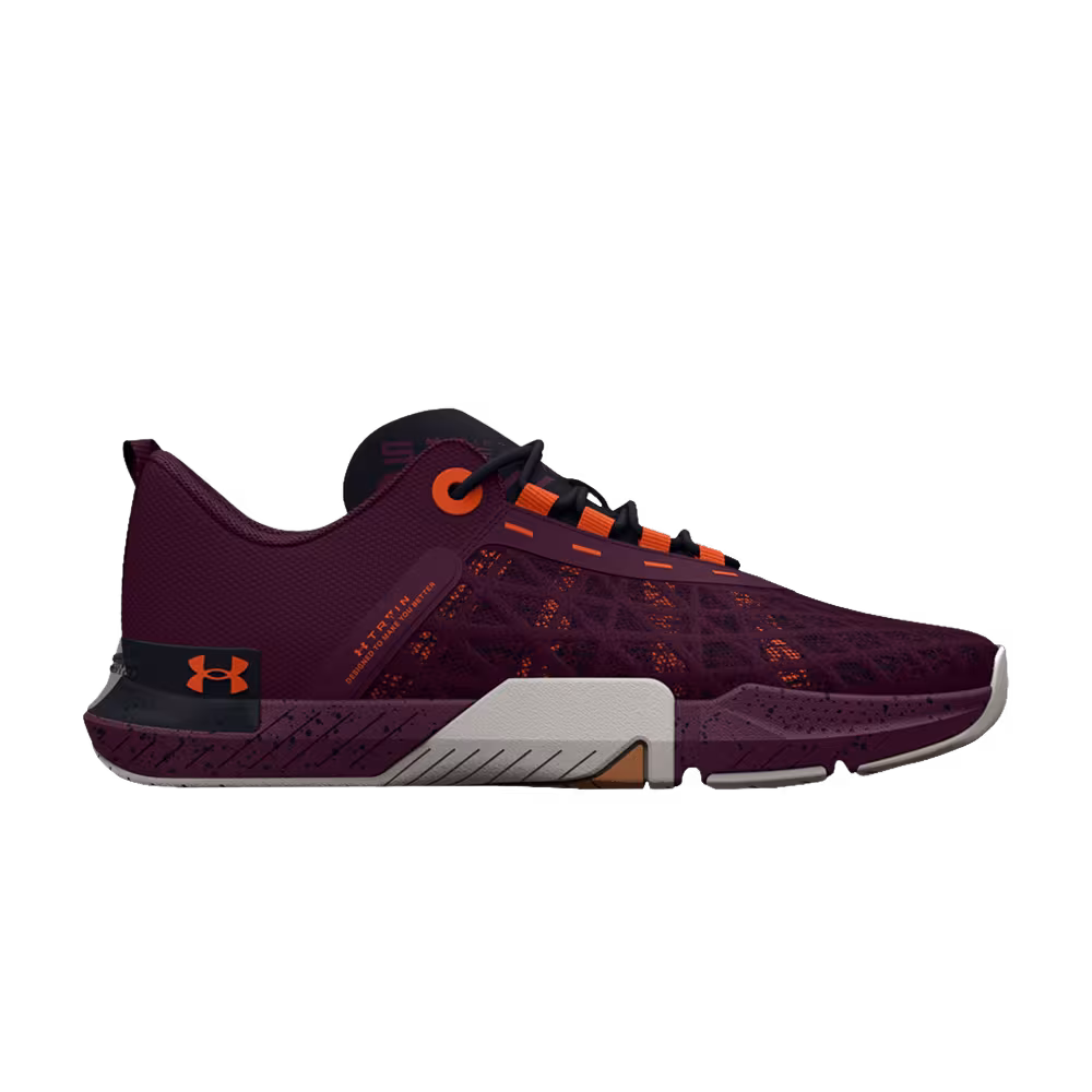 Under Armour TriBase Reign 5 Purple Stone Orange