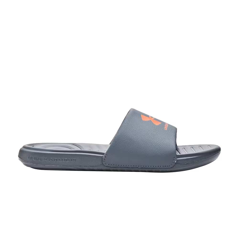 Under Armour Ansa Fixed Slide GS Gravel Orange Blast