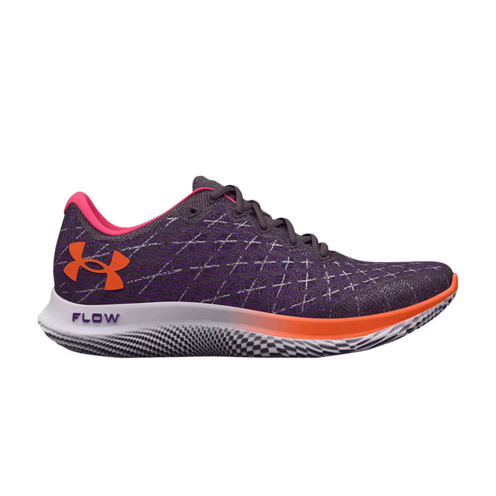 Under Armour Women's Flow Velociti Wind 2 Tux Purple Orange
