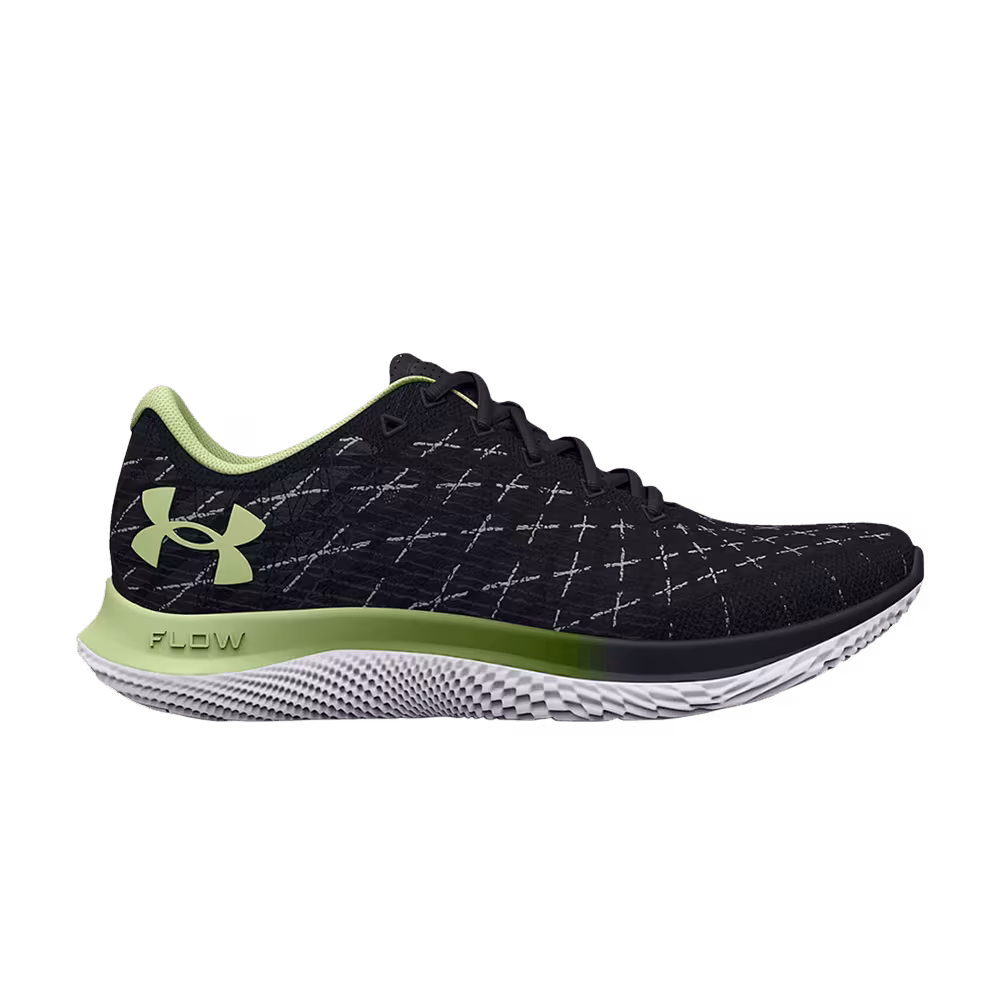 Under Armour Flow Velociti Wind 2 Black Phosphor Green