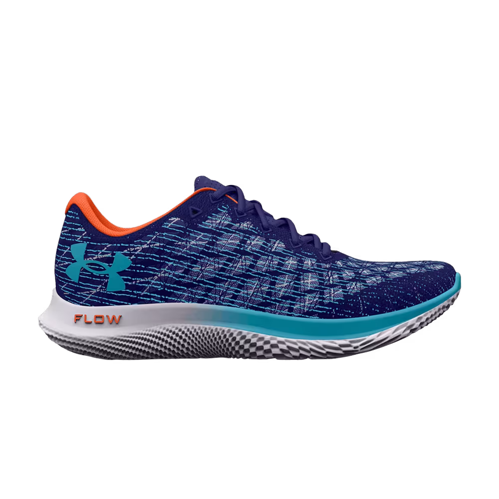 Under Armour Flow Velociti Wind 2 Sonar Blue Orange Blast