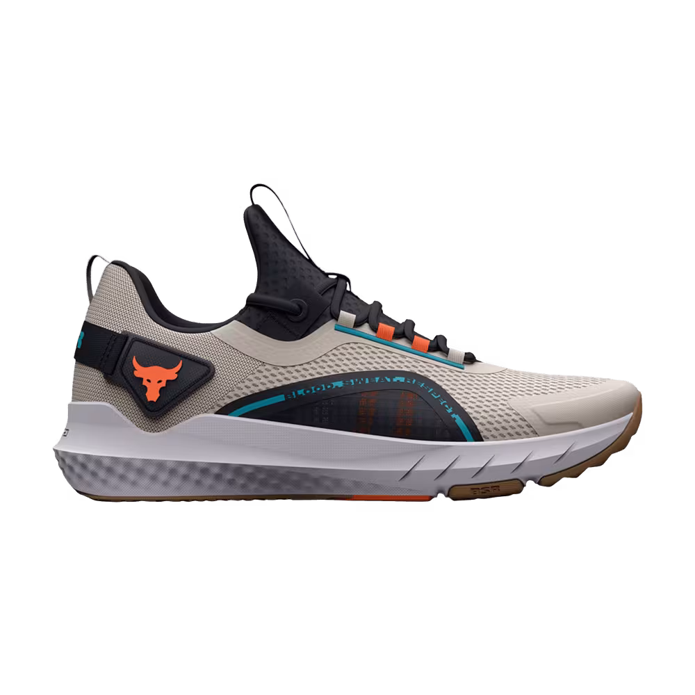 Under Armour Project Rock BSR 3 Grey Matter Orange