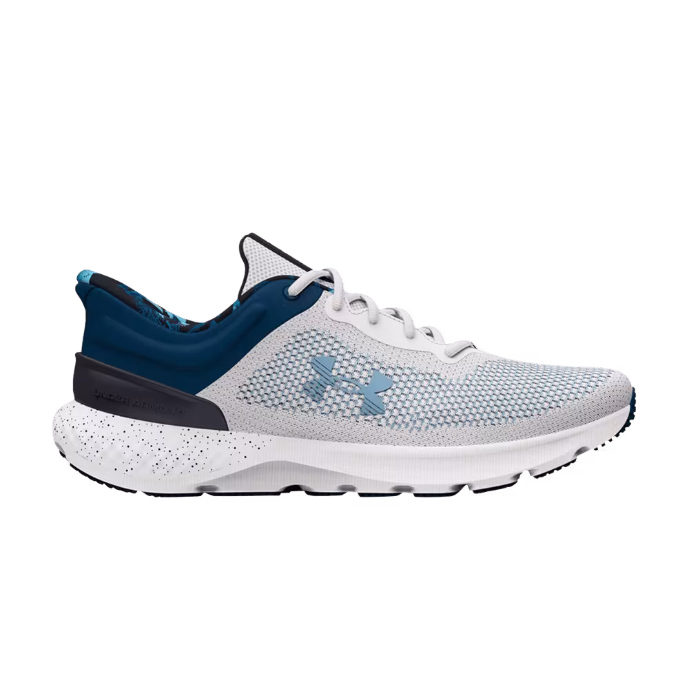Under Armour Women's Charged Escape 4 Printed - White Varsity Blue