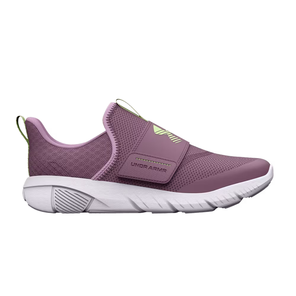 Under Armour Flash GS Misty Purple Lumos Lime