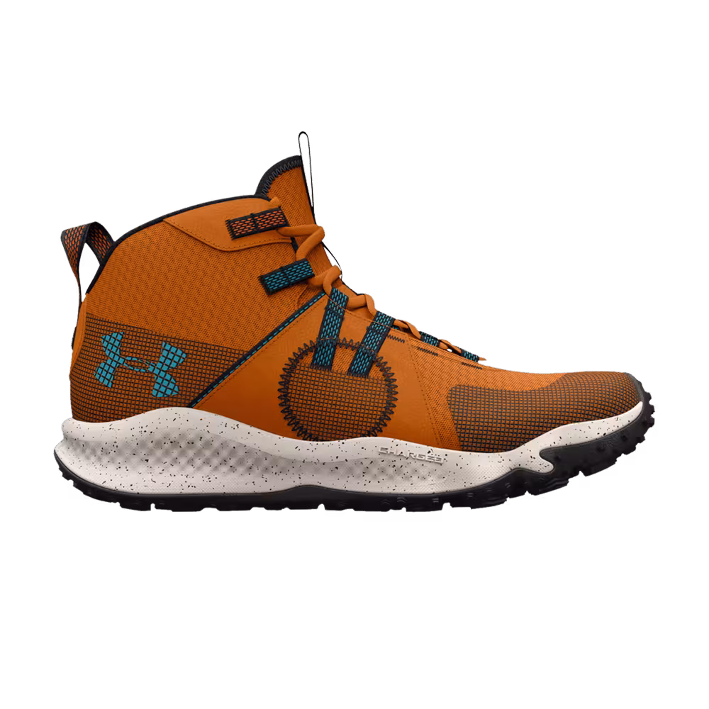 Under Armour Charged Maven Trek Honey Orange Blue Surf