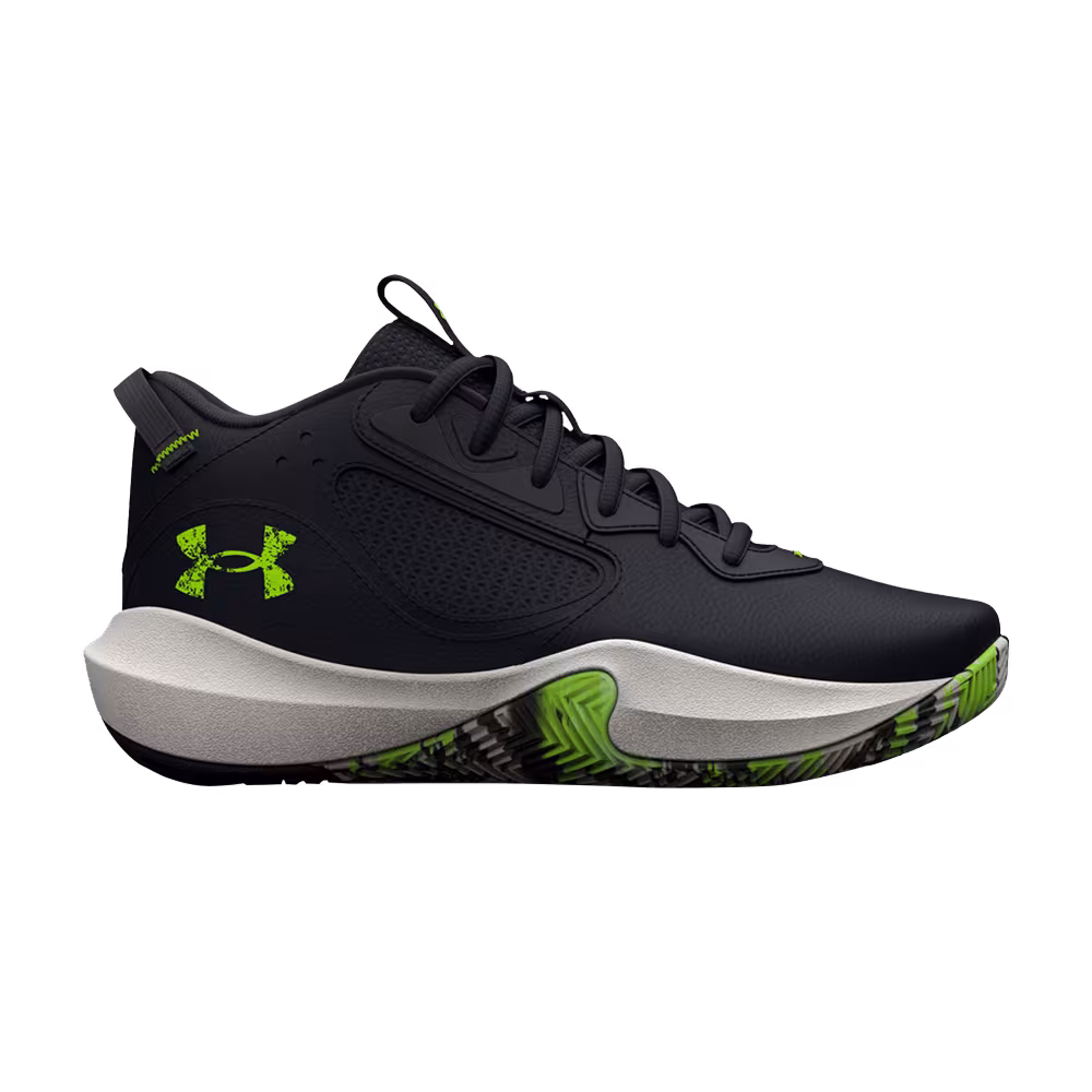 Under Armour Lockdown 6 GS Black Lime