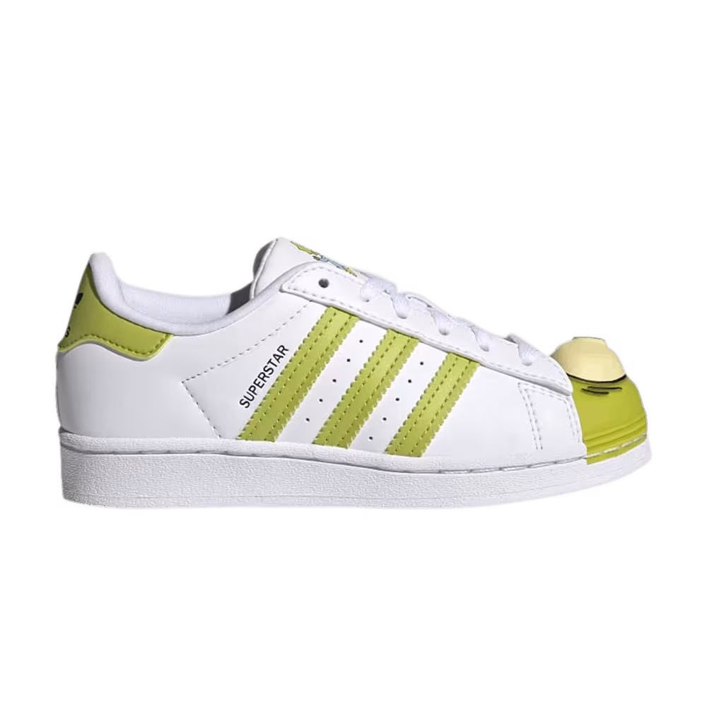 The Simpsons x adidas Superstar Little Kid Kang and Kodos
