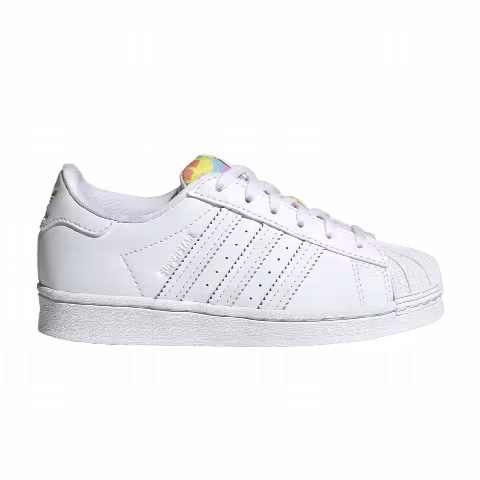 Adidas Superstar Little Kid 'White Color Pop'
