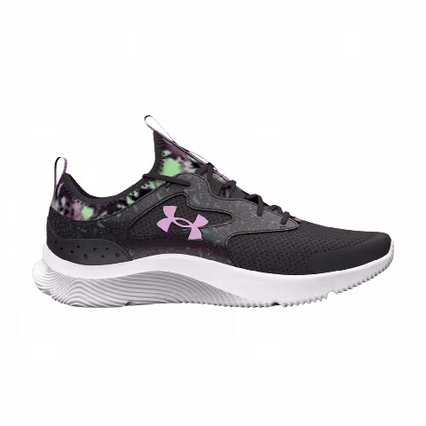 Under Armour Infinity 2.0 Printed GS 'Jet Grey Fresh Orchid'