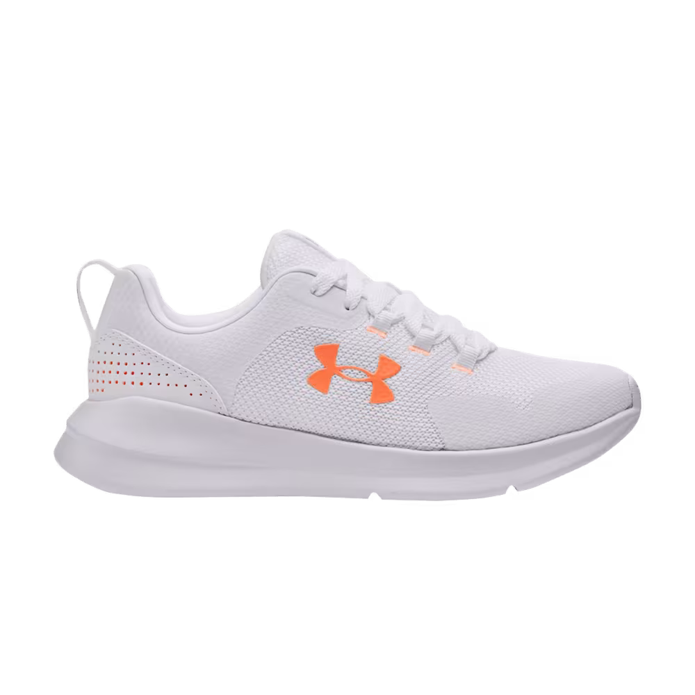 Under Armour Women's Essential White Orange Tropic