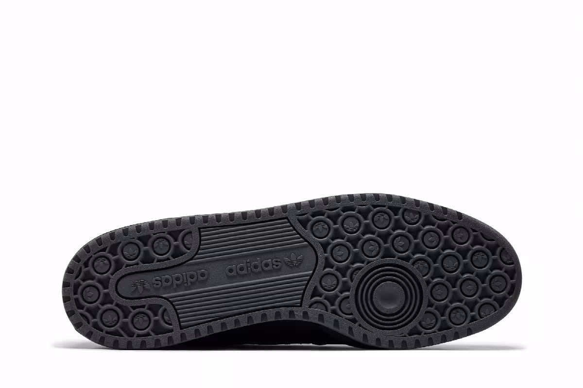 Adidas Forum Low CL Triple Black, view 5