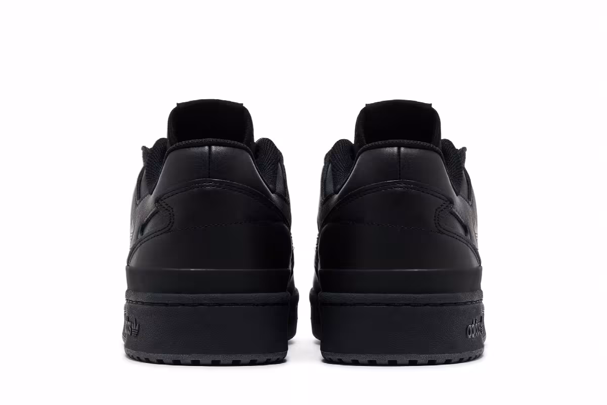 Adidas Forum Low CL Triple Black, view 7