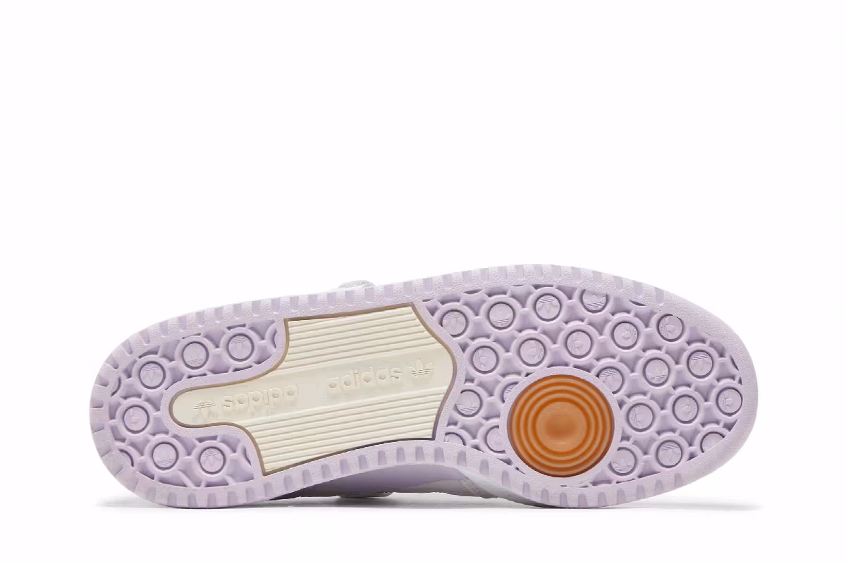 Adidas Women's Forum Low White Purple Tint, view 5