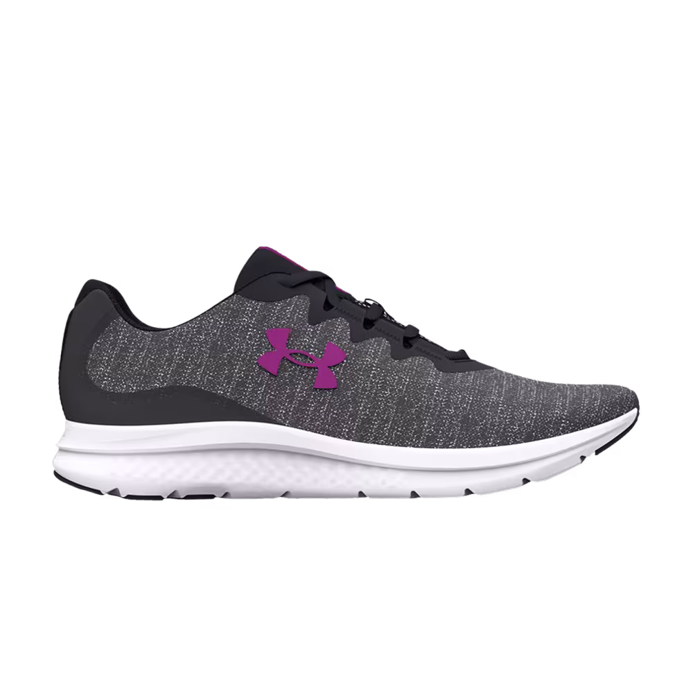 Under Armour Women's Charged Impulse 3 Jet Grey Mystic Magenta