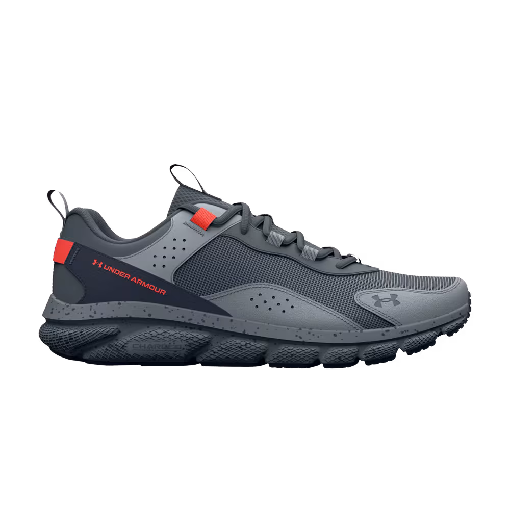 Under Armour Charged Verssert Speckle Gravel Red