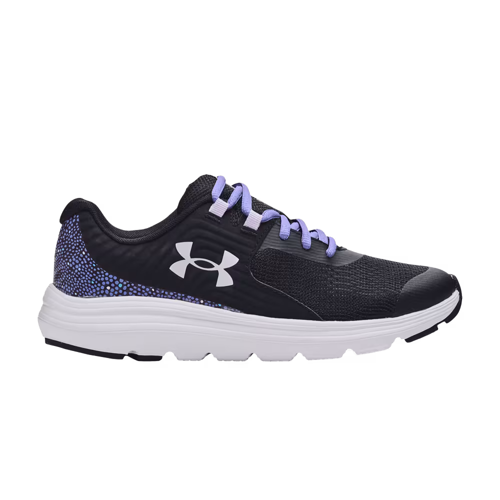 Under Armour Outhustle Print GS Baja Blue Spotted