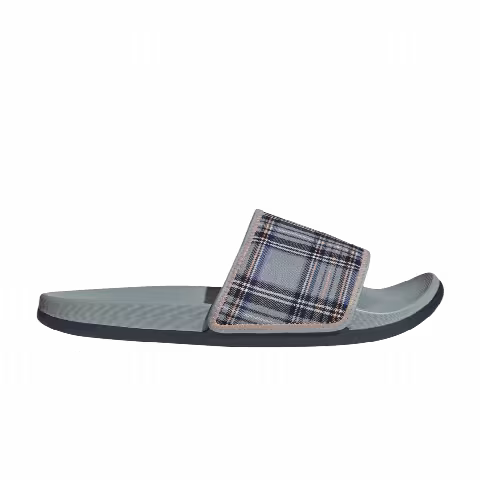 Adidas Adilette Comfort Slide 'Magic Grey Plaid'