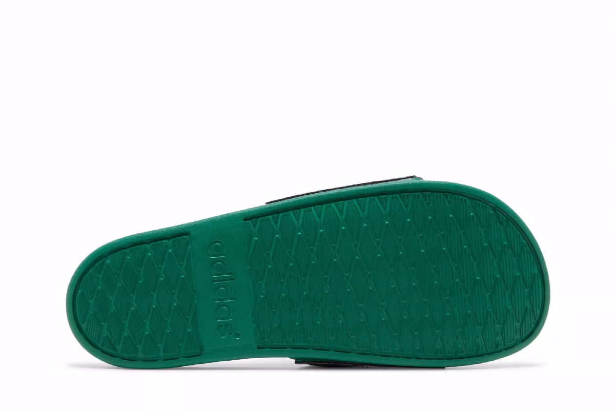 Adidas Women's Adilette Comfort Slide Floral - Bold Green, view 5