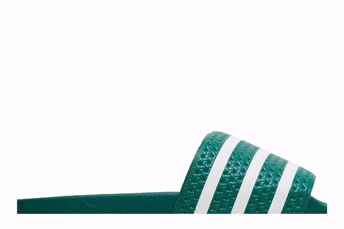 Adidas Adilette Slide Collegiate Green, view 3
