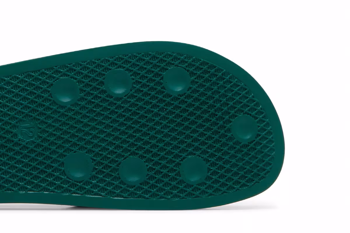 Adidas Adilette Slide Collegiate Green, view 6