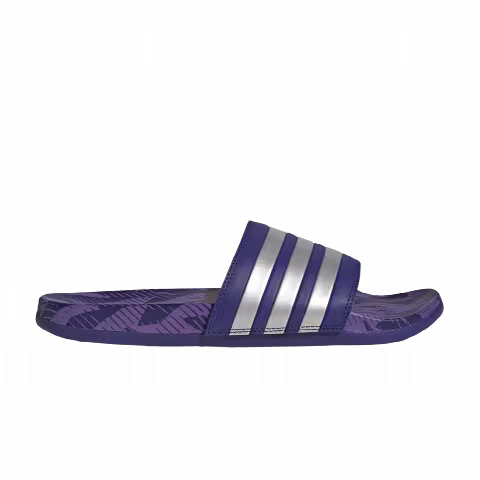 Adidas Adilette Comfort Slide 'Legacy Indigo Silver Metallic'