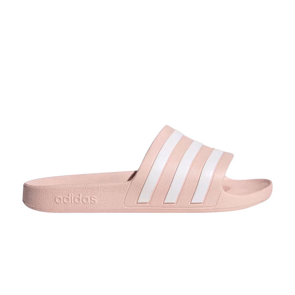 Adidas Women's Adilette Aqua Slide Vapour Pink White